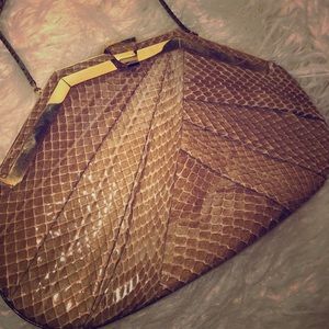 Judith Leiber vintage clutch cocktail handbag rare